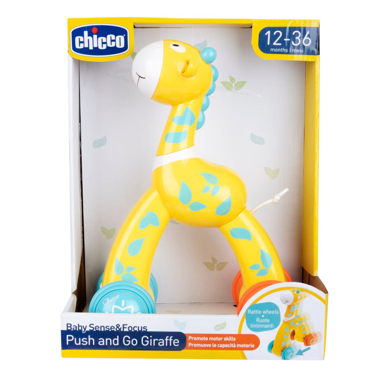 CHICCO BRINQ. GIRAFA PUSH&GO (947)