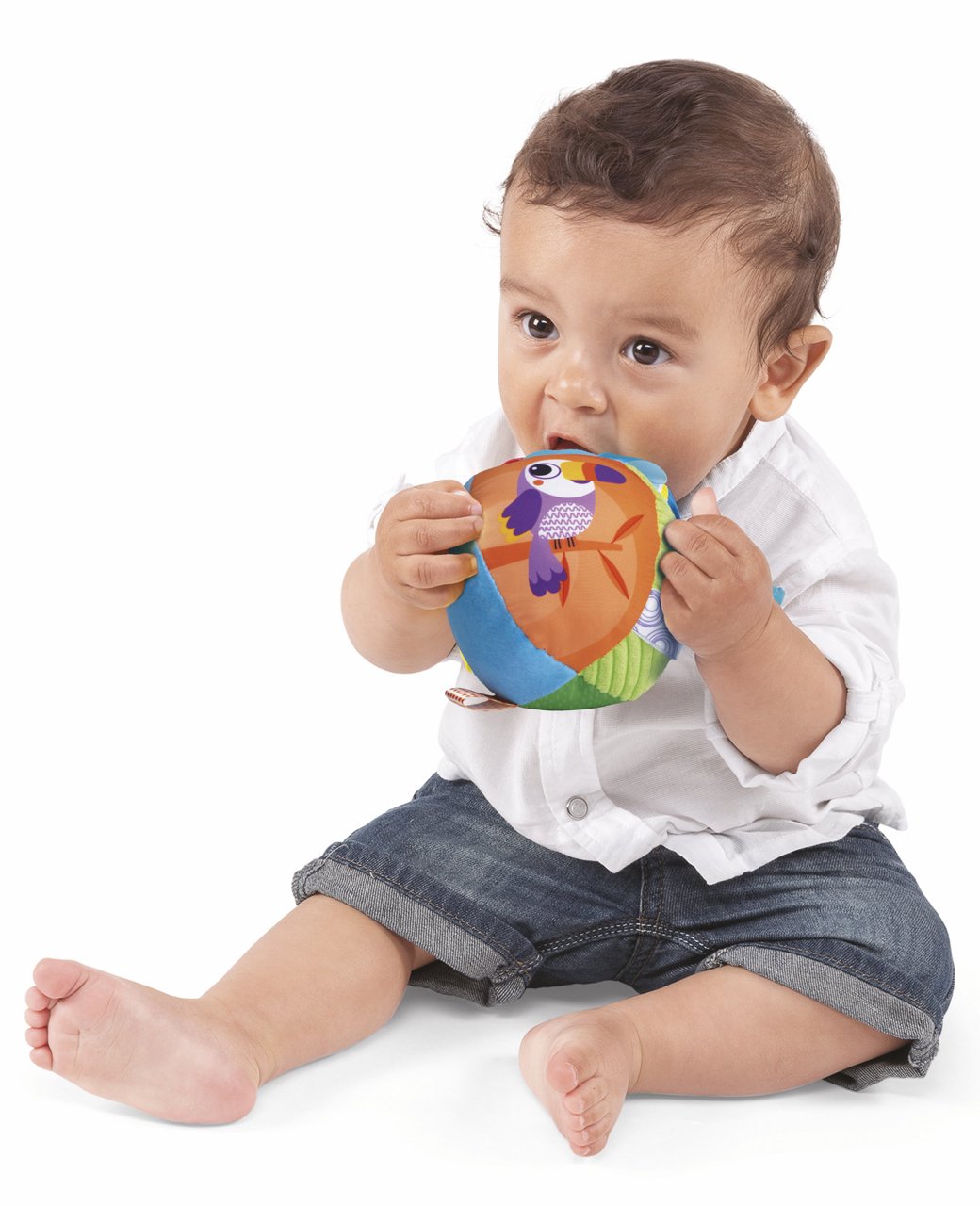 CHICCO BRINQ. BOLINHA MACIA 0-18M