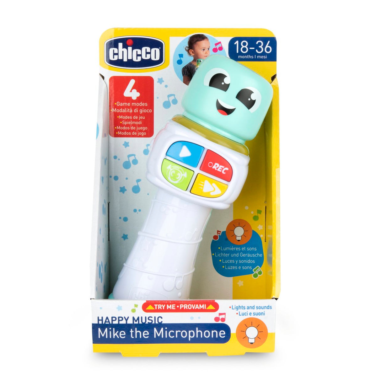 CHICCO BRINQ. MIKE MICROFONE (121)