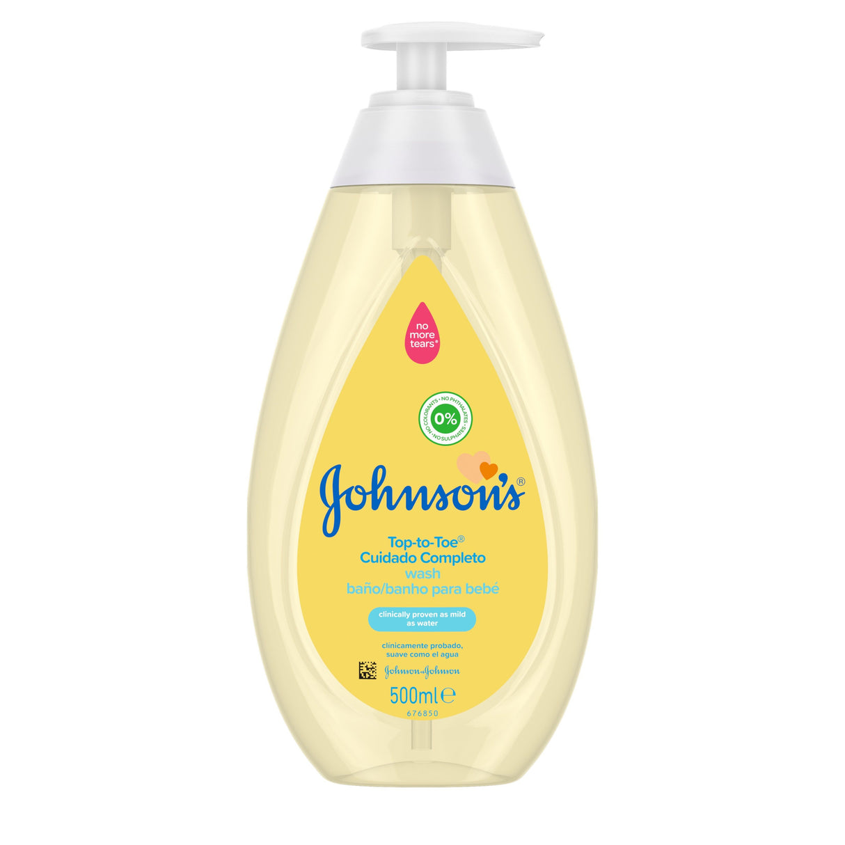 JOHNSON GEL BANHO 500ML CUIDADO COMPLETO