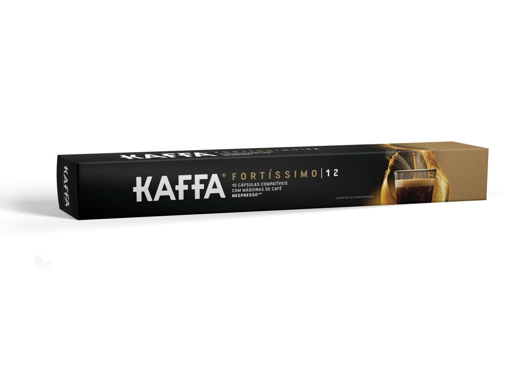 KAFFA CAP. P/ NESPRESSO FORTÍSSIMO C/10