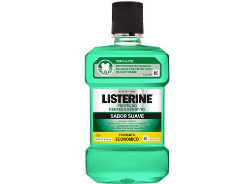 LISTERINE 500ML DENTE&GENGIVAS SUAVE