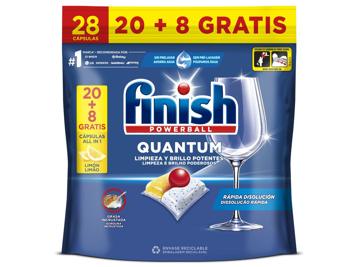 FINISH LOIÇA QUANTUM 20+8 PAST. LIMÃO