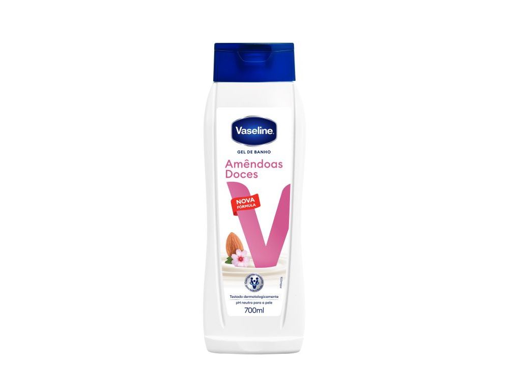 VASELINE GEL BANHO 700ML AMENDOAS DOCES