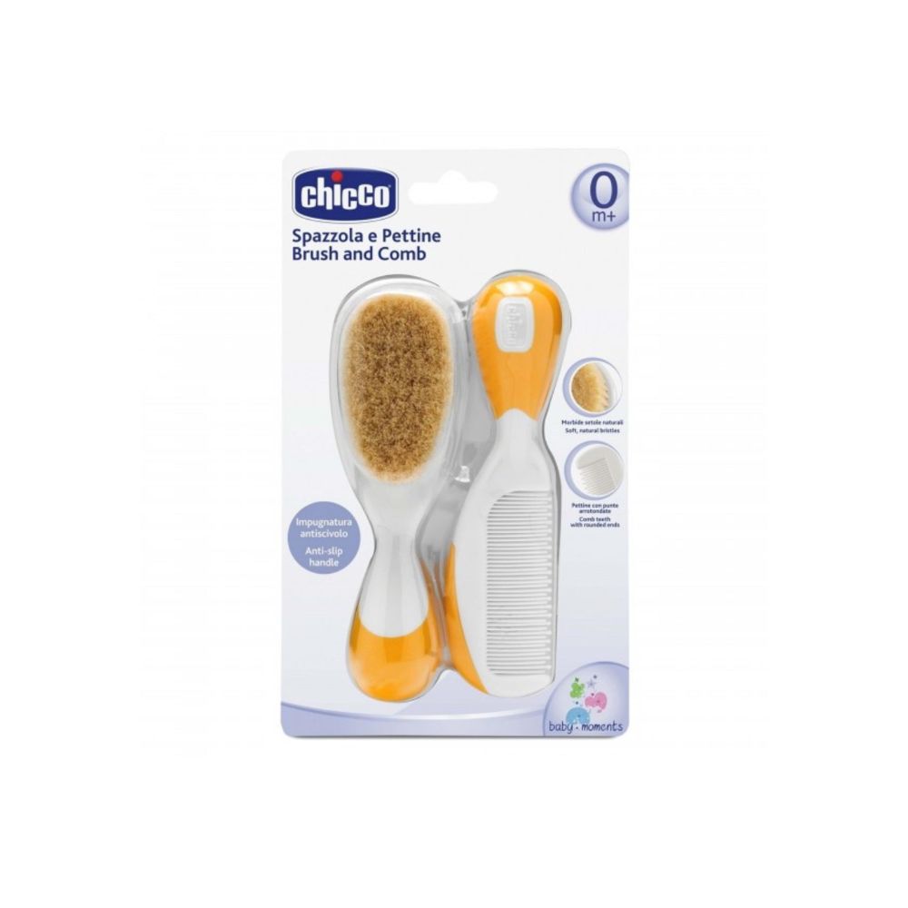 CHICCO ESCOVA&PENTE CABELO LARANJA (569)