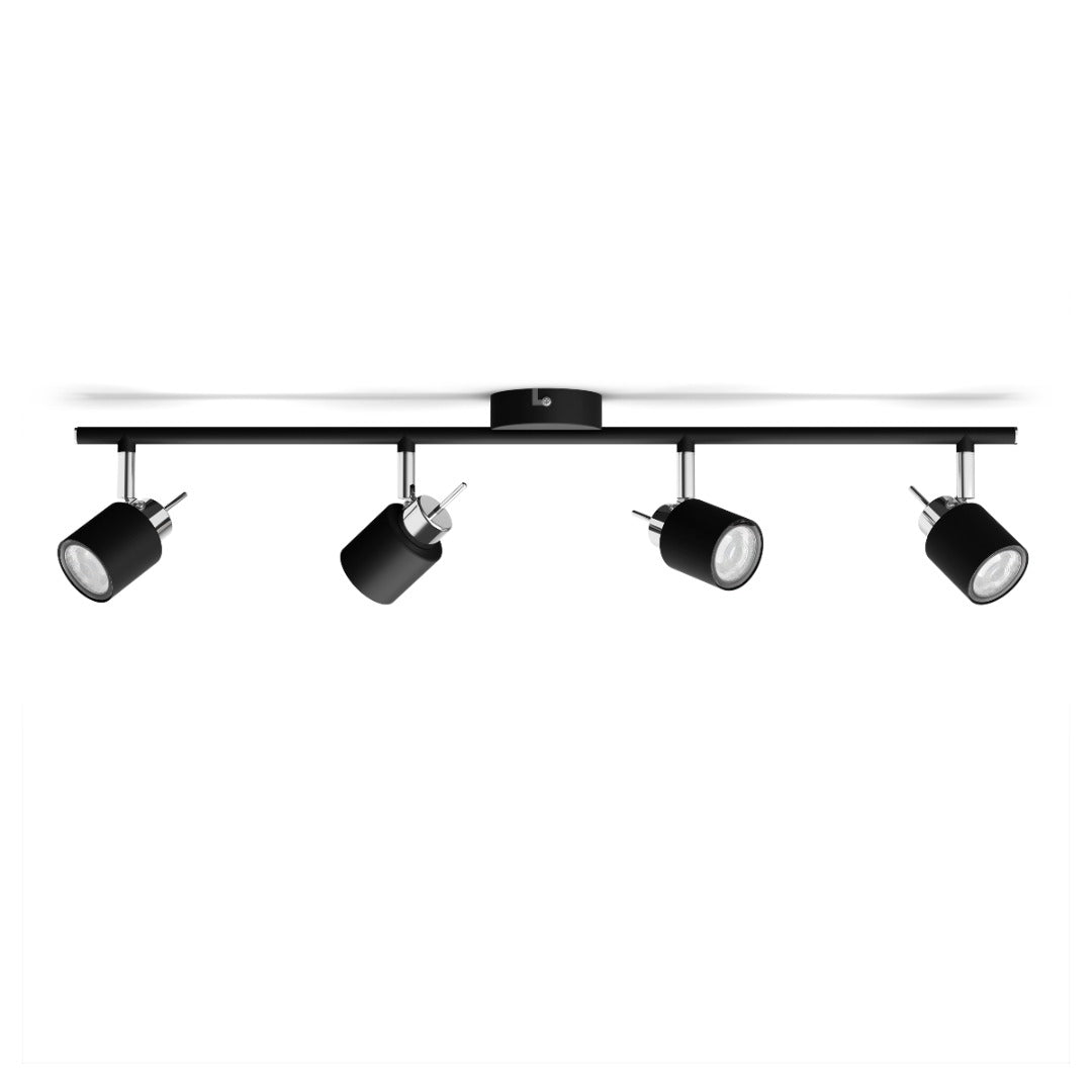 CANDEIRO PHILIPS MERANTI PRETO 4XGU10 LED 35W