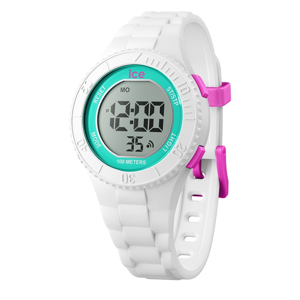 Relógio de pulso ICE Watch digit - White turquoise - Small