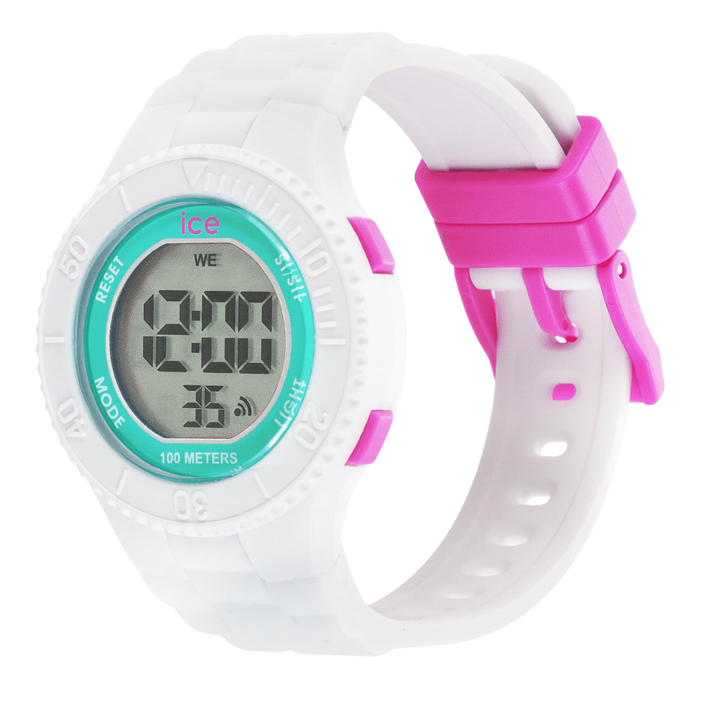 Relógio de pulso ICE Watch digit - White turquoise - Small