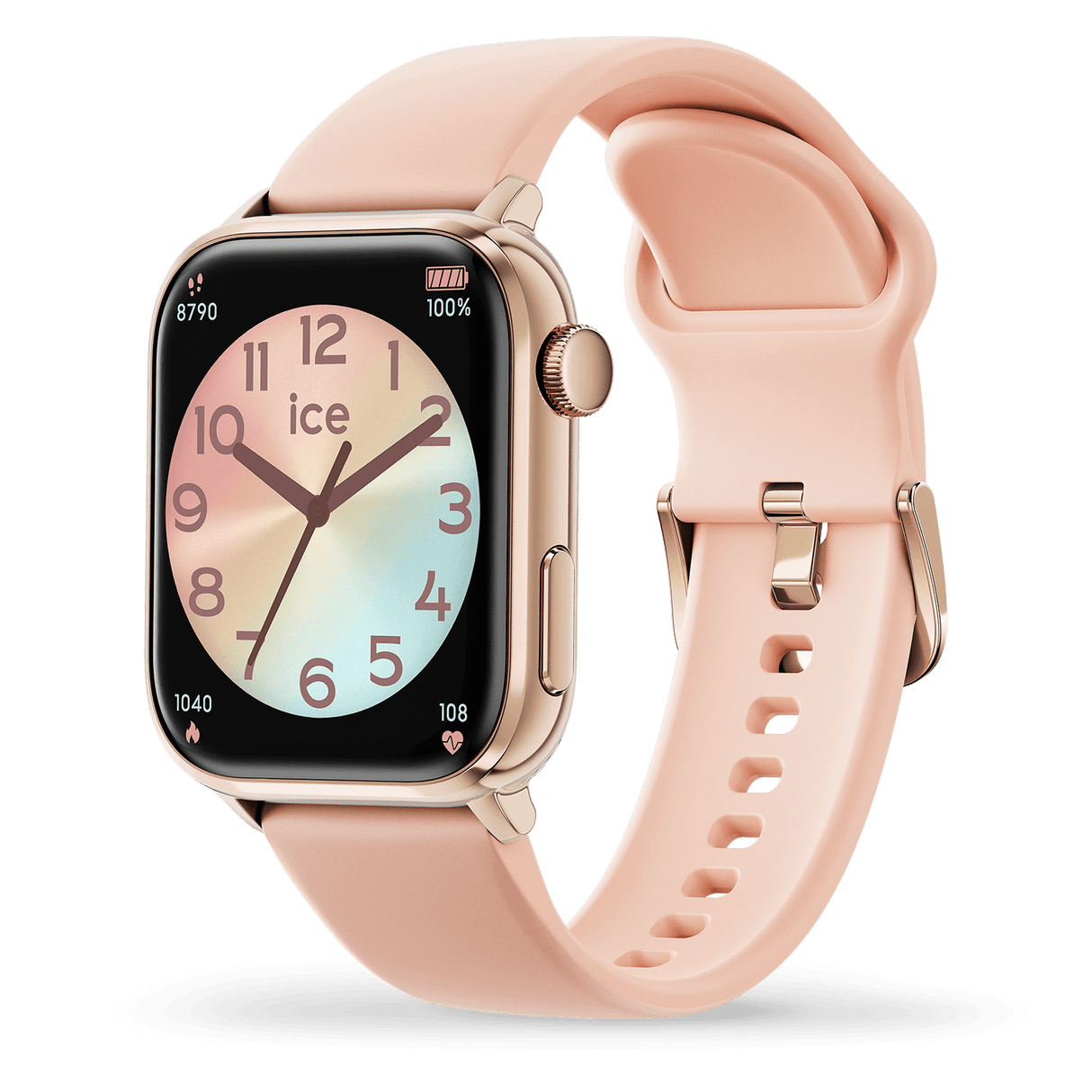 Relógio de pulso ICE Watch smart 2.0 - Rose gold - Nude - 1.96 AMOLED