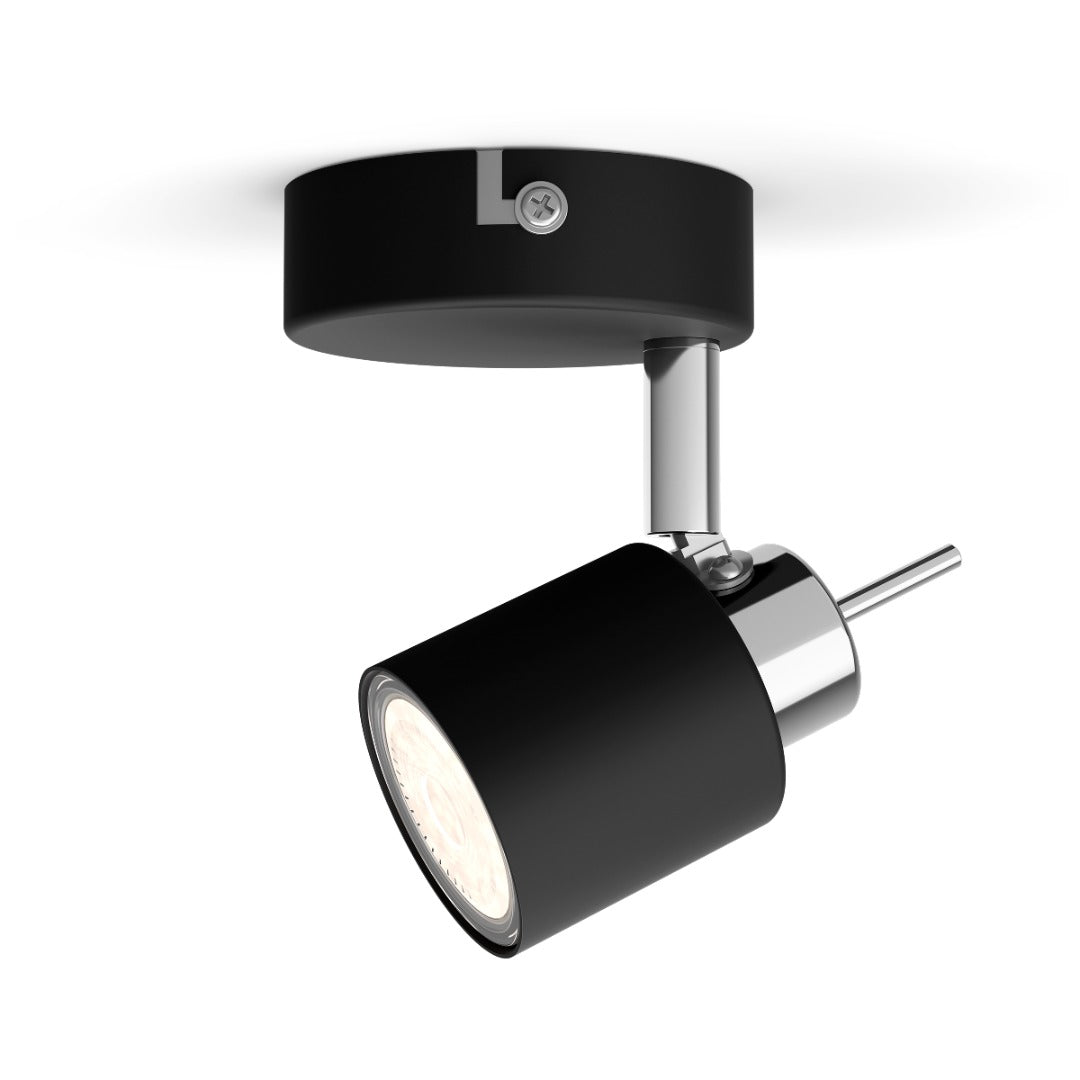 CANDEIRO PHILIPS MERANTI PRETO 1XGU10 LED 35W