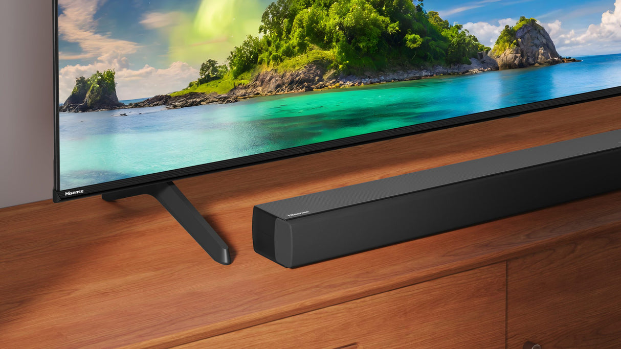 Soundbar Hisense HS5100 5.1 Canais 540W – Subwoofer Sem Fios, HDMI ARC, DTS Virtual:X, Bluetooth