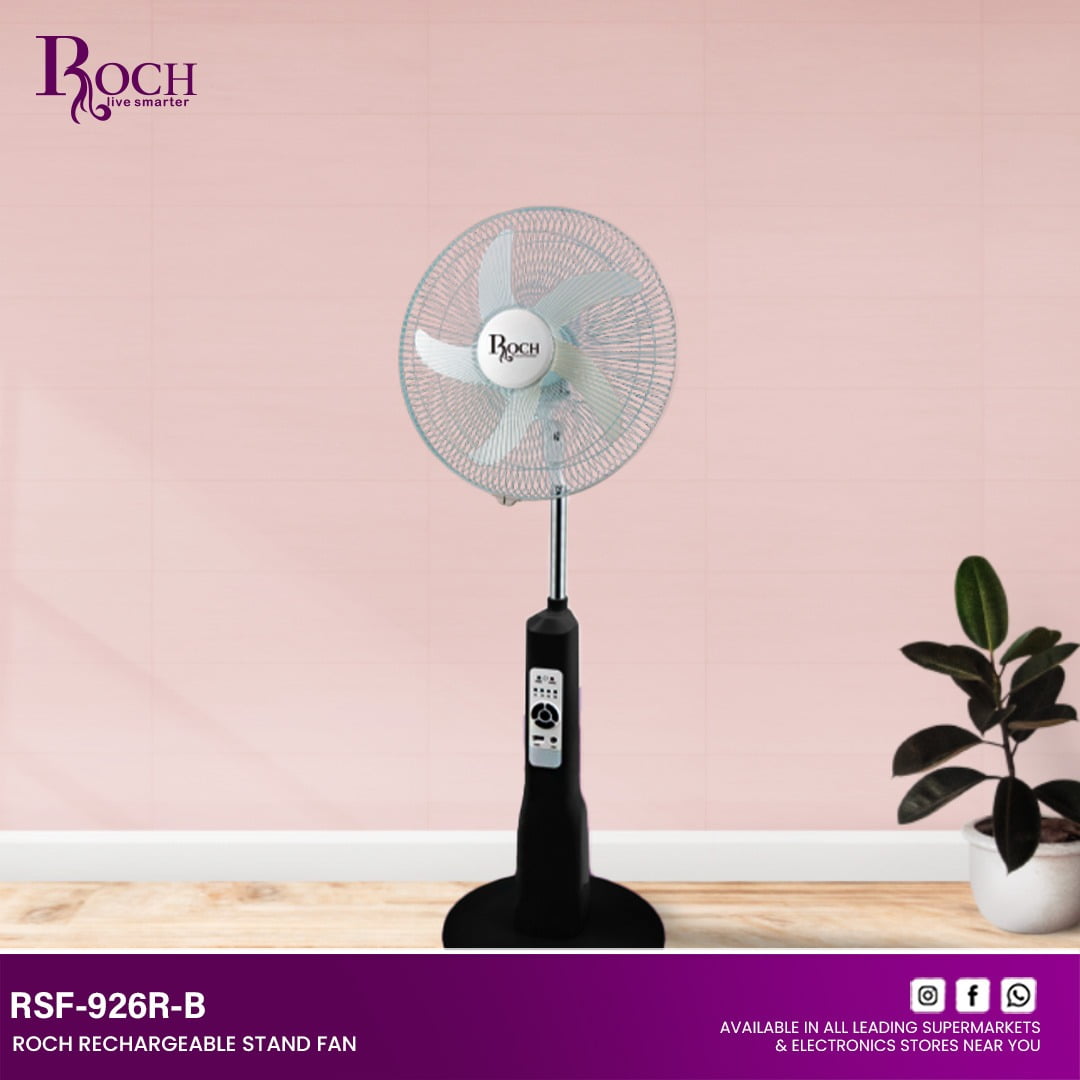 VENTILADOR RSF-918R-B COM BATTERIA