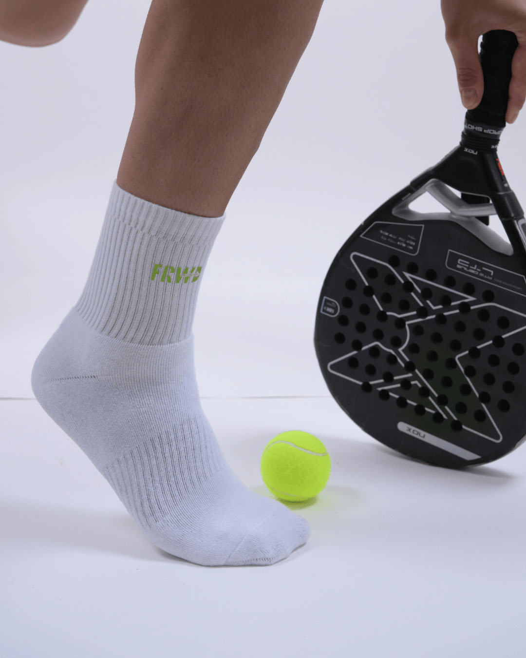 Meias Forword– Branca e Verde tamanho S