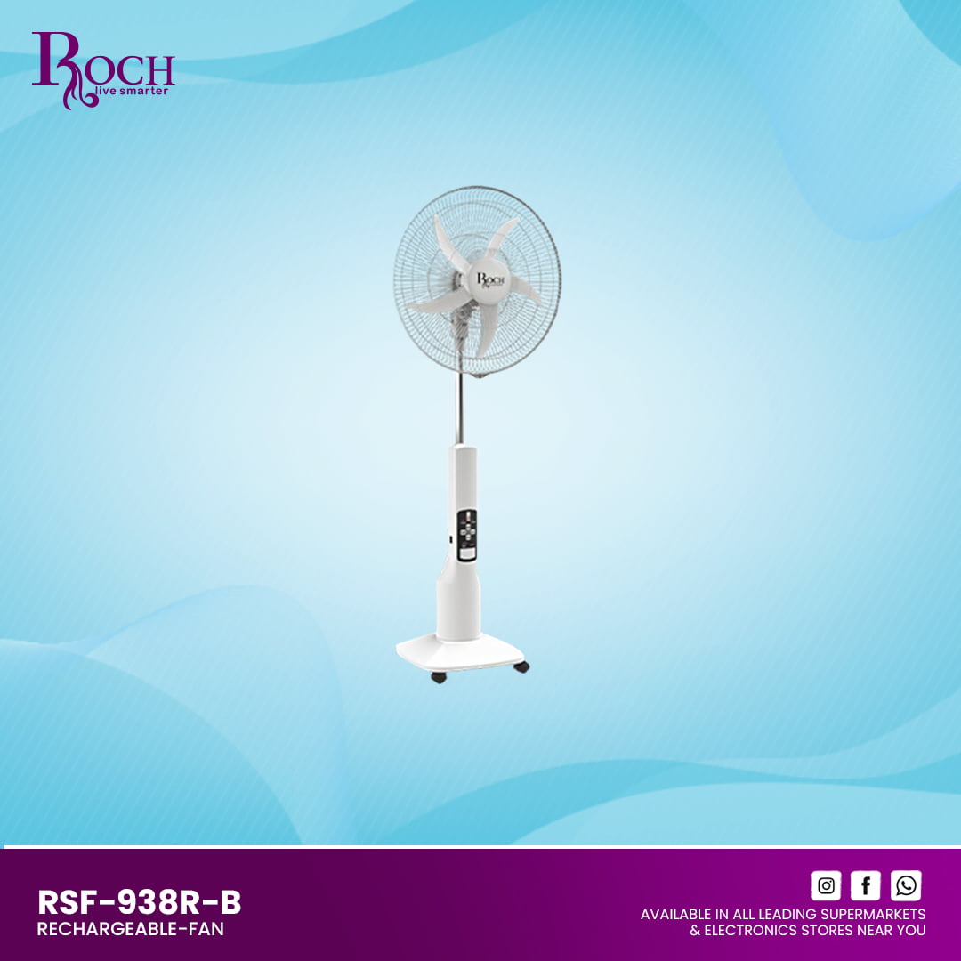 VENTILADOR RSF-938R-B COM BATTERIA
