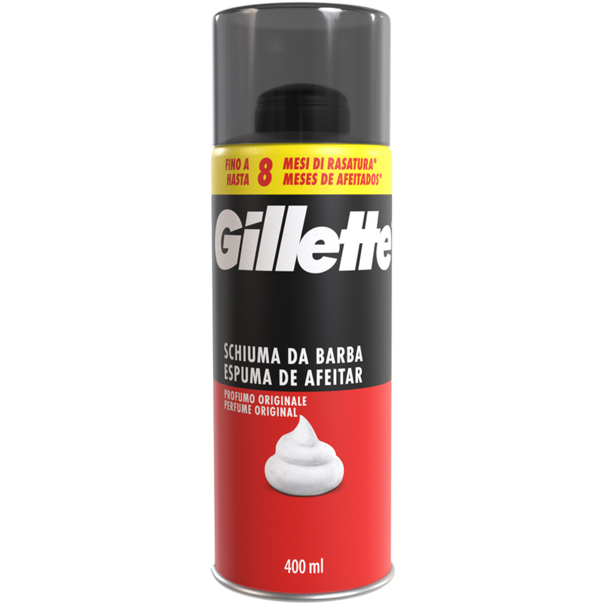 GILLETTE ESPUMA 400ML CLASSICO