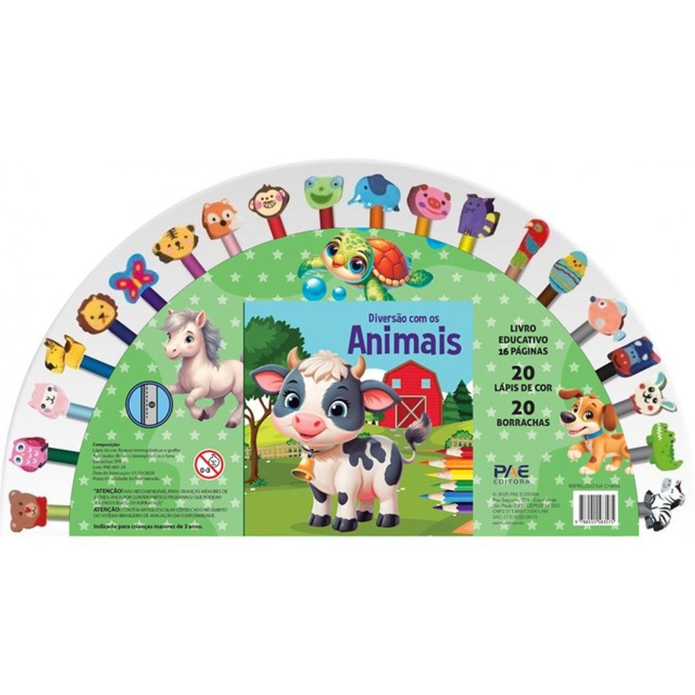 LIVRO DIVERSAO COM OS ANIMAIS