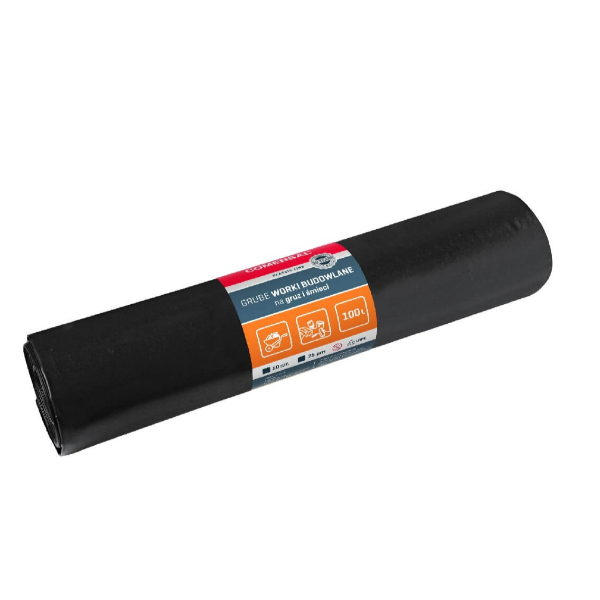 SACO DE LIXO COMENSAL PRETO 70L/4UN