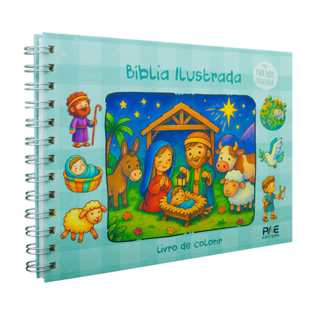 BÍBLIA ILUSTRADA - LIVRO DE COLORIR