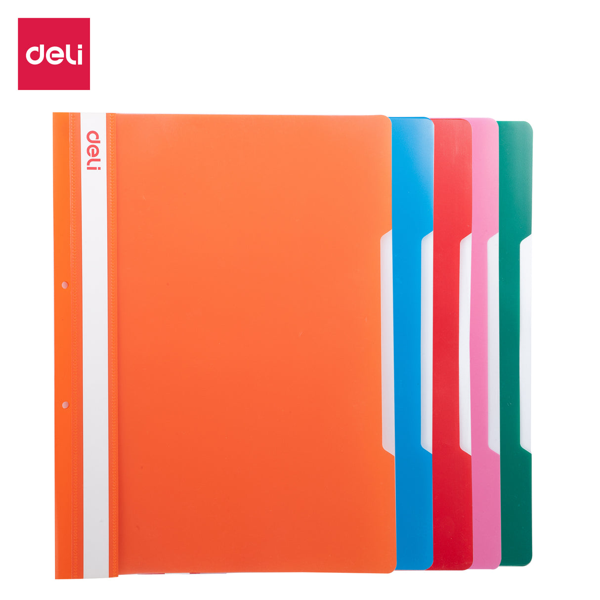 Pasta de arquivos/relatórios atômicos Deli E39535 A4 (cor mista) tipo econômico 24pic/caixa