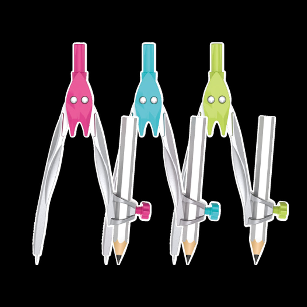 Compasso de lápis comum Deli EH606 (cor misto) 12pic/caixa