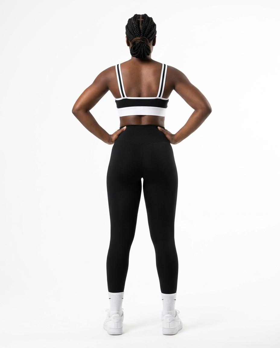 CONJUNTO FITNESS FEMININO SCULP PRETO L