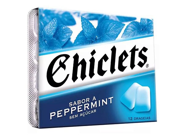 CHICLETS 16,8gr PEPPERMINT (199)