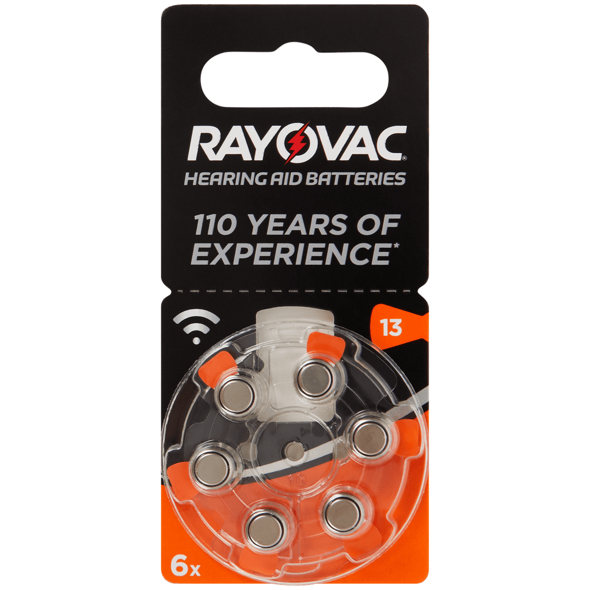 Pilhas p aparelho auditivo 1.4 V 290 MAH 8 PCS RAYOVAC