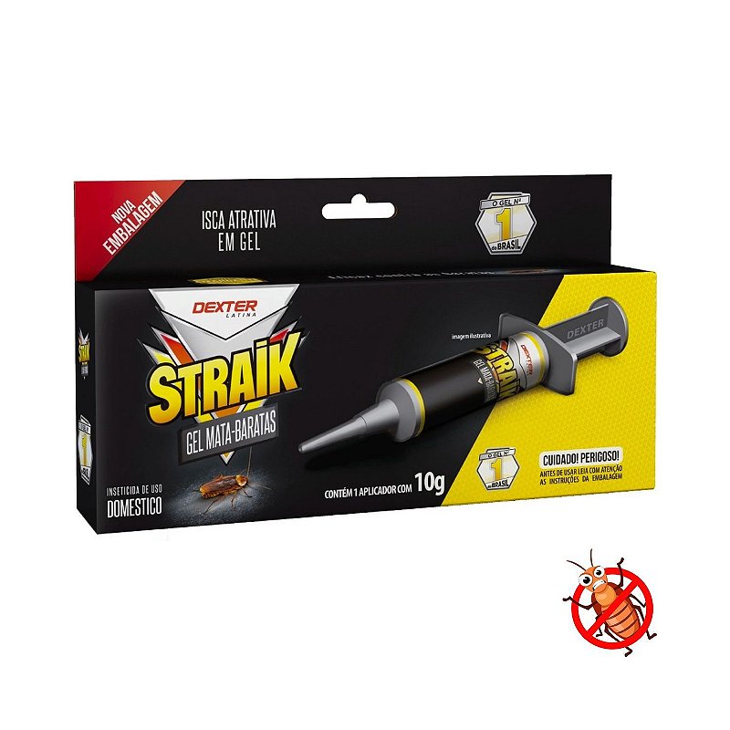 DEXTER STRAIK GEL MATA-BARATA 10GR+GRATI