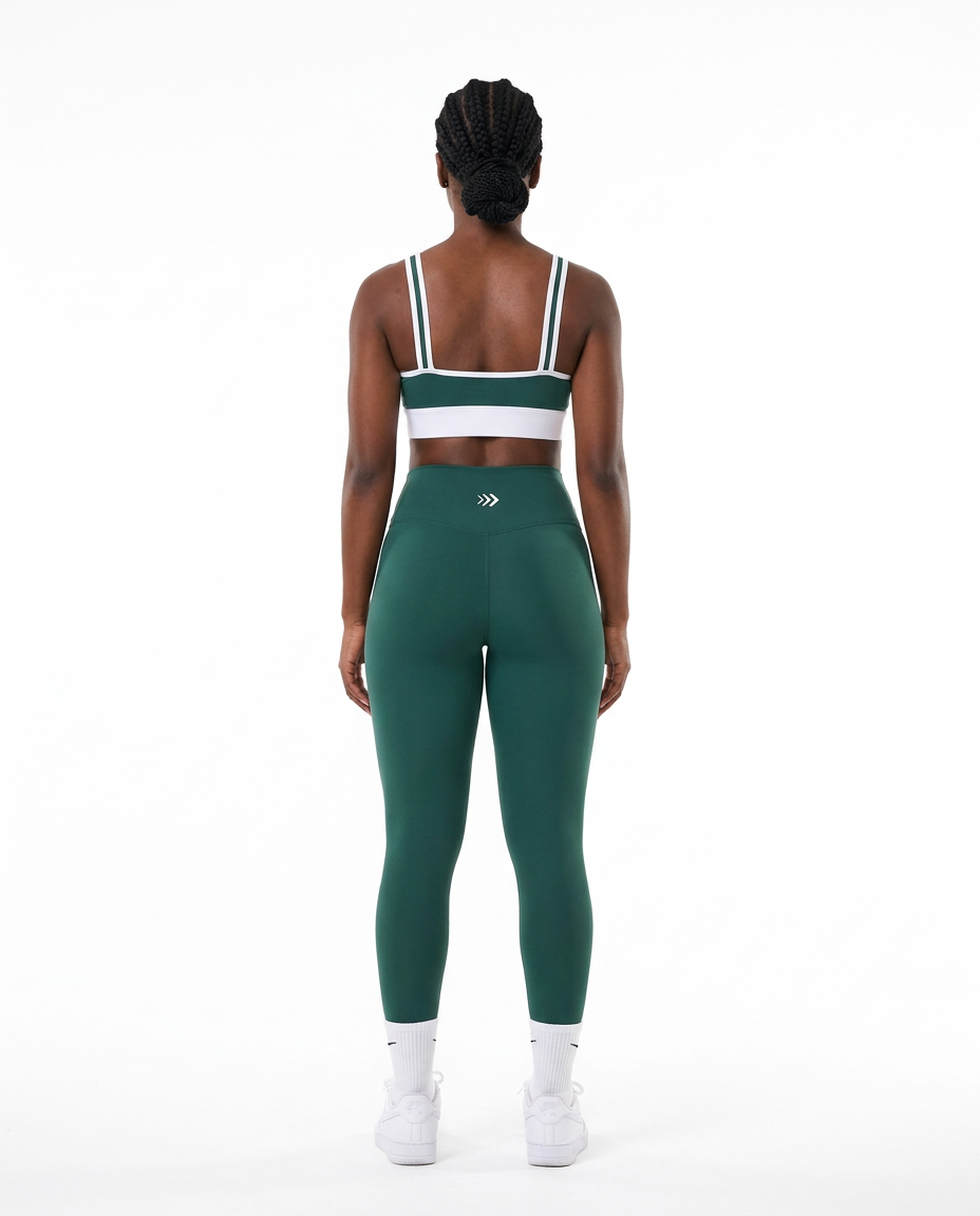 CONJUNTO FITNESS FEMININO SCULP VERDE L