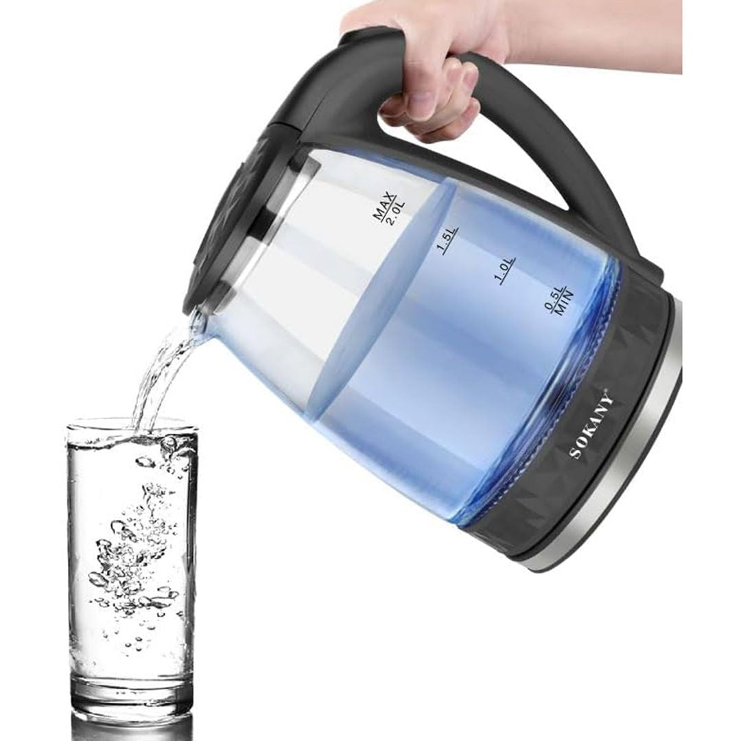 Chaleira Sokany SK-SH-1045 2lt 1500W Preto