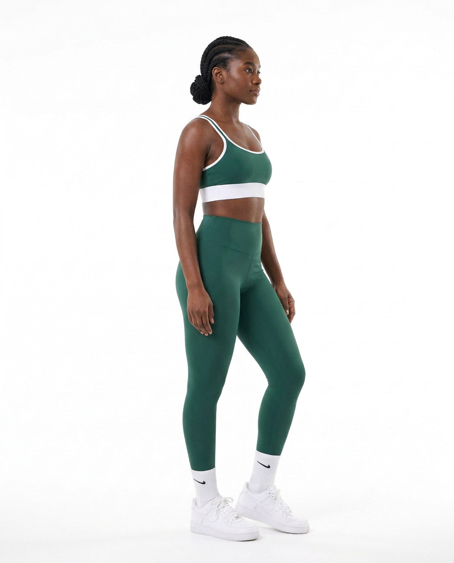 CONJUNTO FITNESS FEMININO SCULP VERDE L