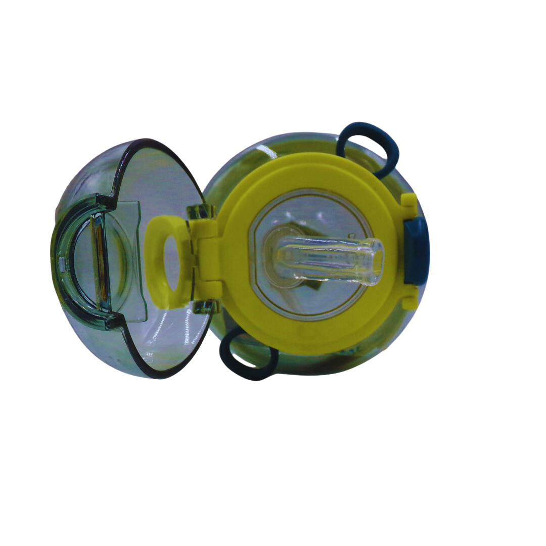 Garrafa de água motivacional desportiva