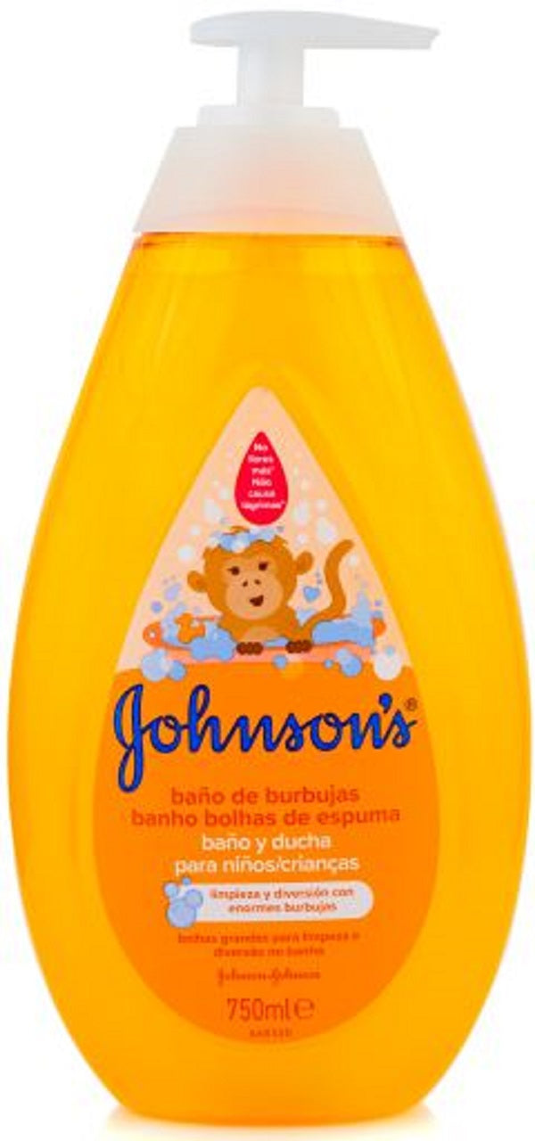 JOHNSON GEL BANHO 750ML BOLHAS ESPUMA