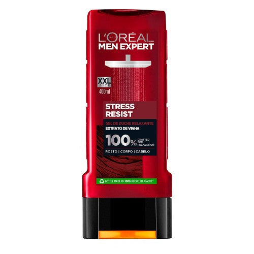 LOREAL GEL BANHO 400ML MEN STRESS RESIST