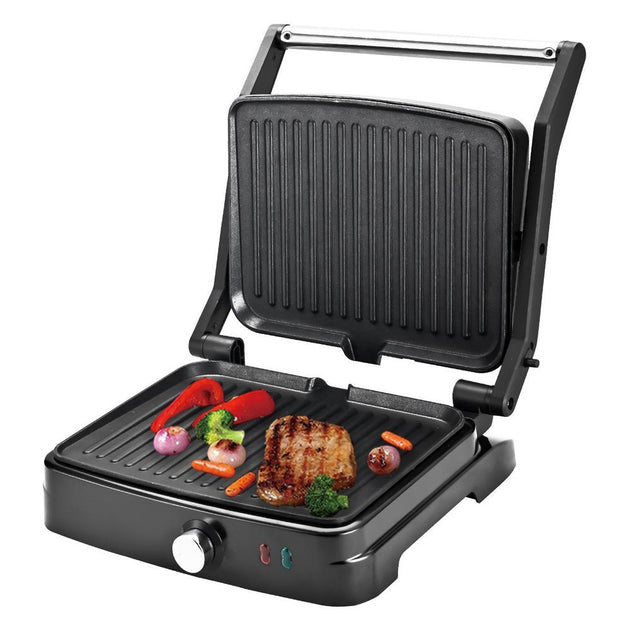 RAF R 2682 Grelhador de Pressão Elétrico 1800W Revestimento Antiaderente para Shawarma Bifes Legumes