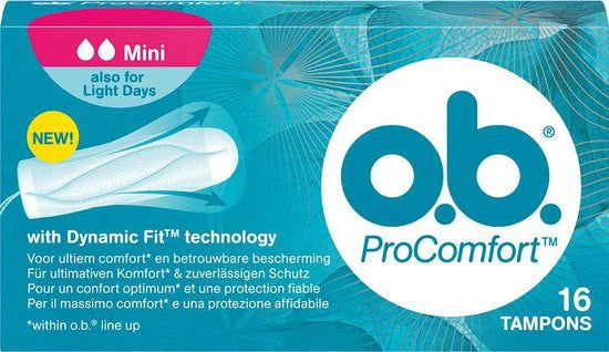 OB TAMPOES MINI C/16 UN