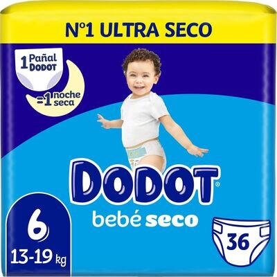 DODOT FRALDAS SECO T6 13-19 KG 36UN