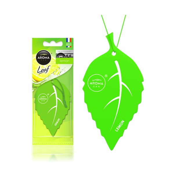 Ambientador - Aroma Car Leaf Lemon