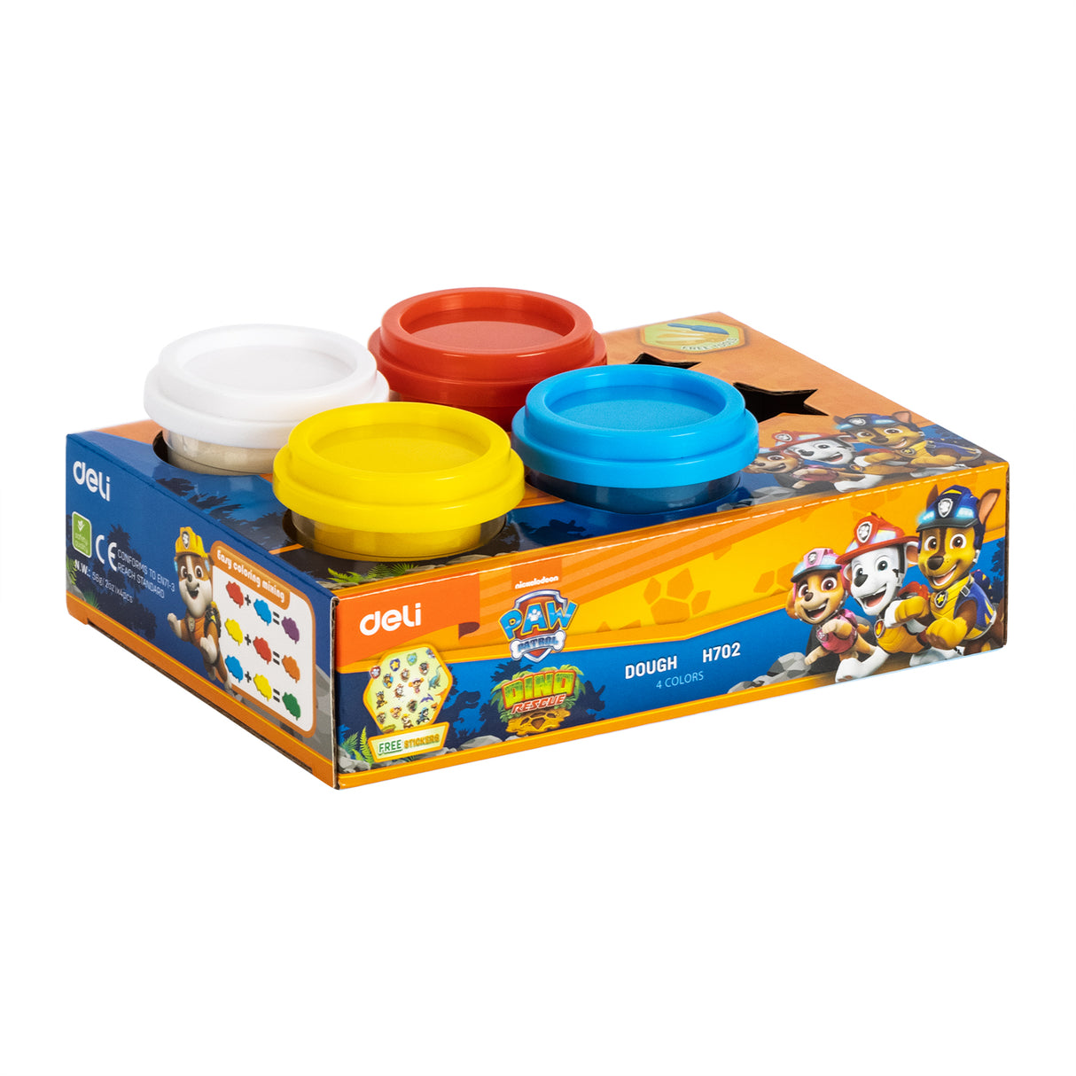 Conjunto básico de régua Deli EH13PS de 30 cm (azul)