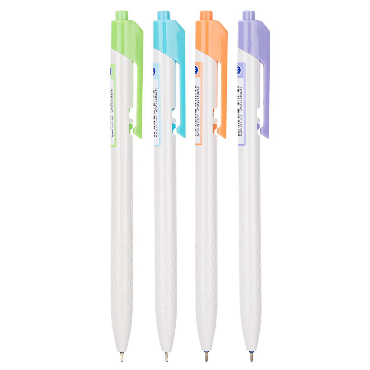 Caneta de óleo Deli EQ03236médio barril 0,7 mm mini cabeça (azul) (50 peças/balde)