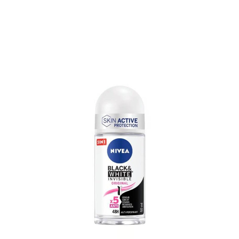 NIVEA ROLL ON 50ML WOMAN BLACK&WHITE