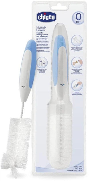 CHICCO ESCOVILHOES PARA BIBEROES 3EM1