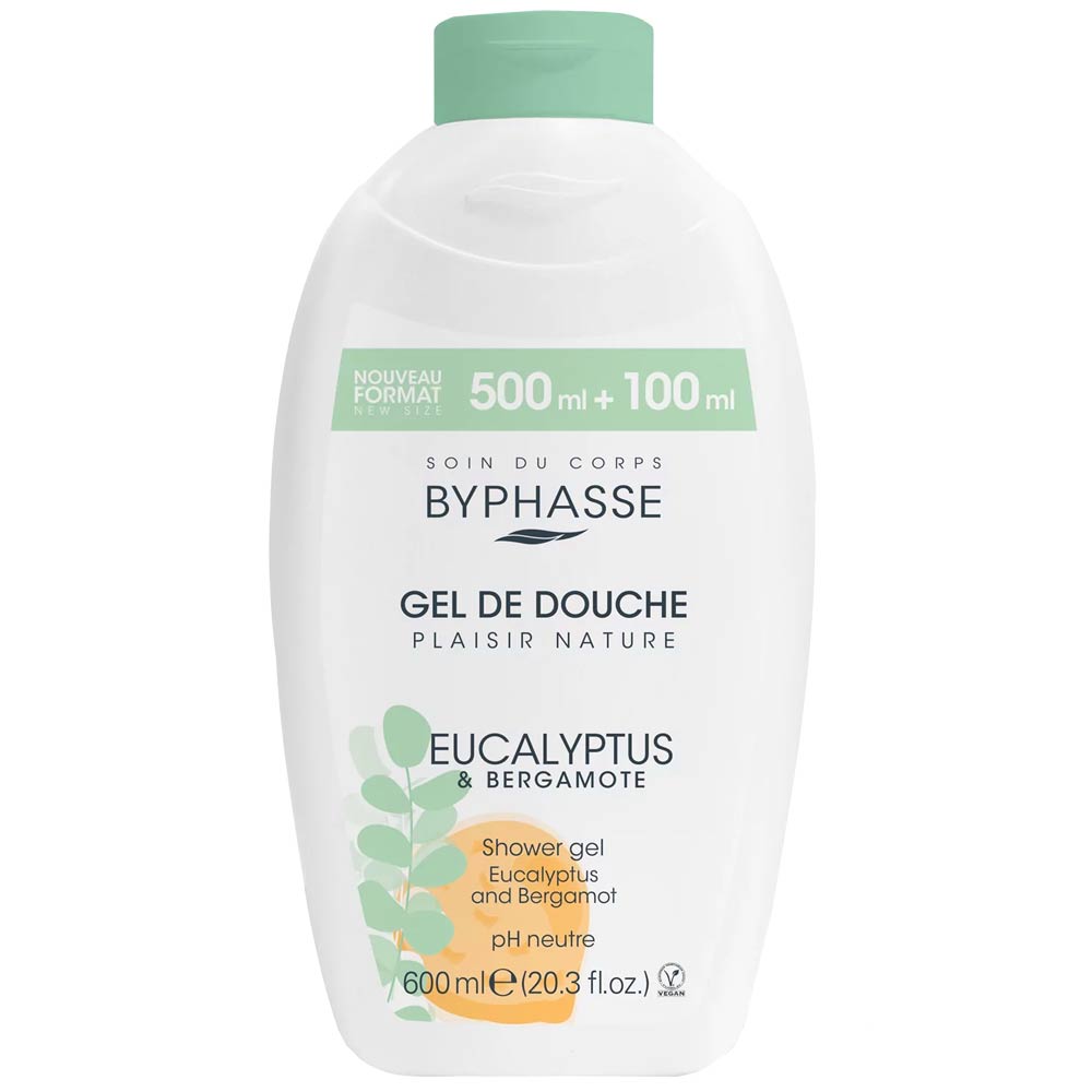 BYPHASSE GEL BANHO 600ML EUCALYPTUS