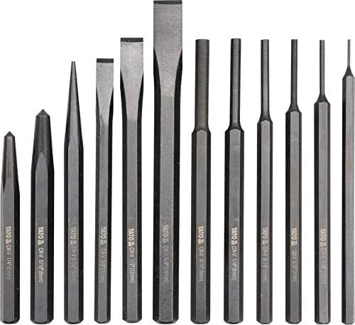 JOGO DE CINZEL E PERFURADO 12 PCS