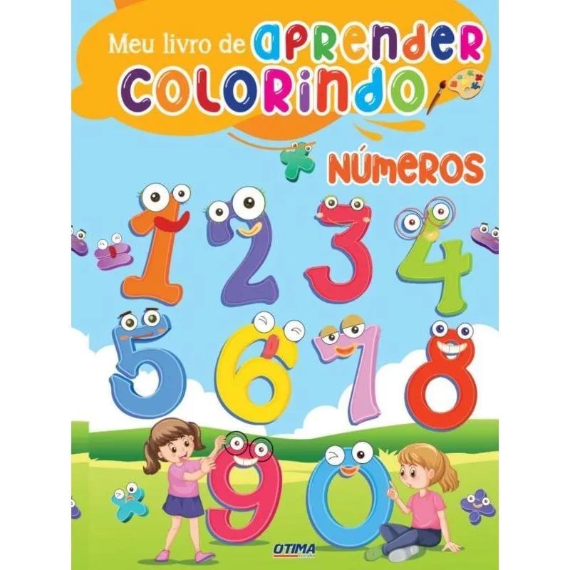 MEU LIVRAO DE APRENDER COLORINDO - NUMEROS