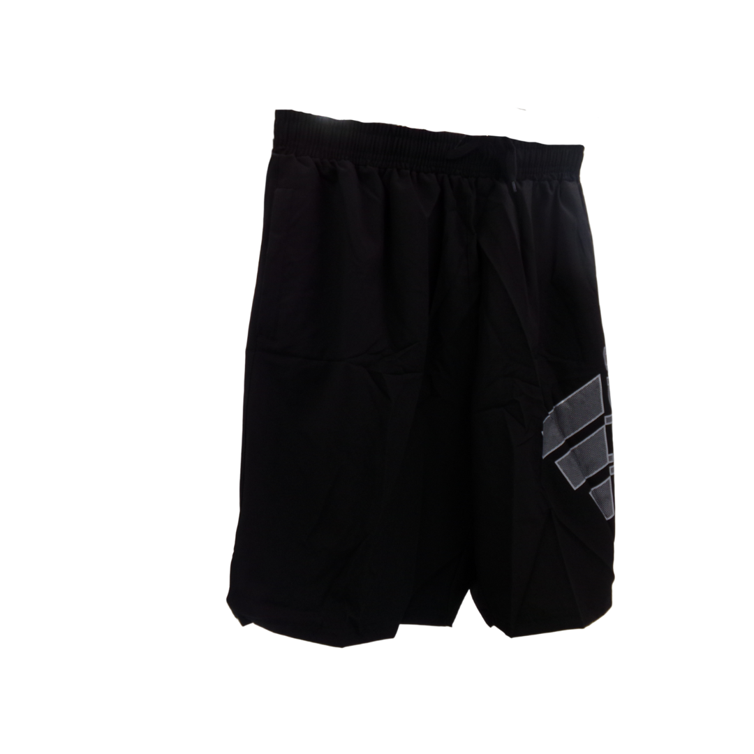 Calções Masculino Preto - Cinza Escuro/Claro