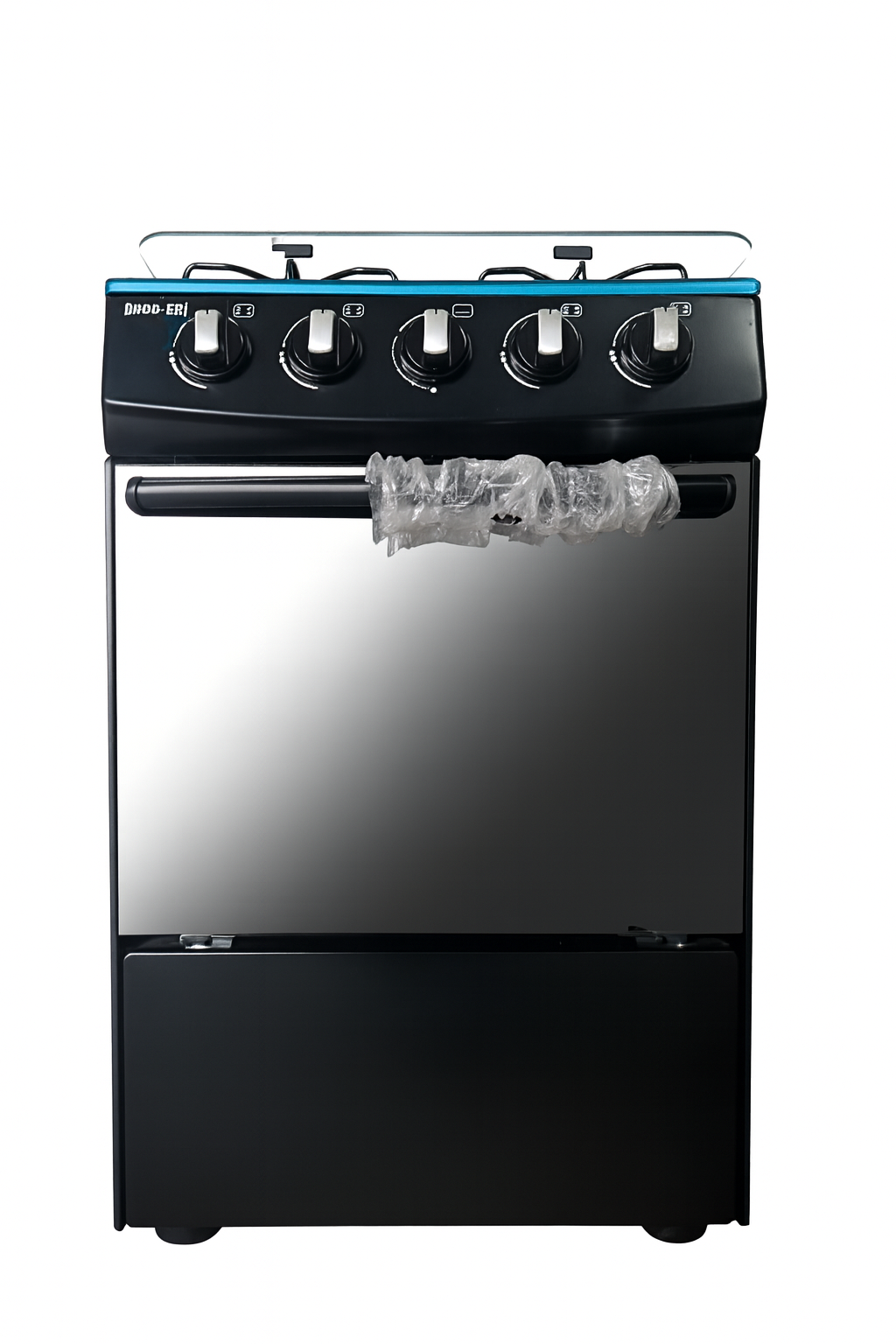 FOGÃO A GAS, 4 BOCAS, 50X50CM, 50L, COM 1 FORNO, COR PRETO