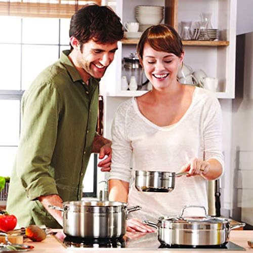 Panela Korkmaz em Aço Inox Alfa 18CM