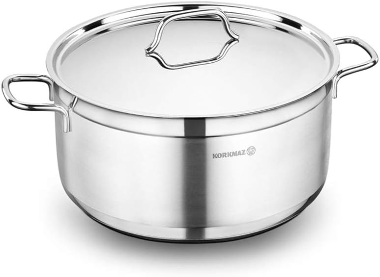 Panela Korkmaz em Aço Inox Alfa 18CM