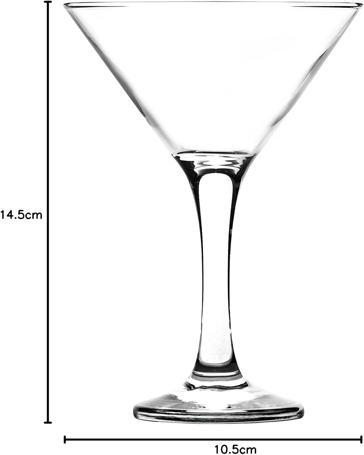 Conjunto de 6 copos de coquetel LAV Home Unisex Adulto, Composto